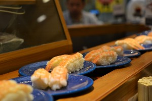cheap conveyer belt sushi shinjuku tokyo