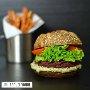 vegan red beet burger recipe
