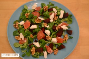 Red beet salad recipe