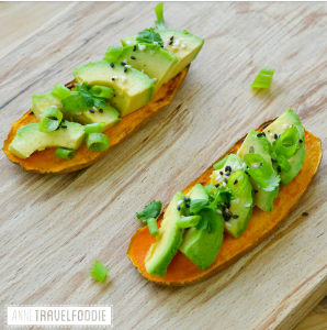 Recipe vegan sweet potato toast