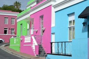bo kaap colorful houses cape town south africa