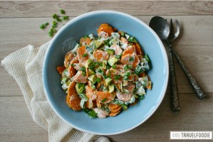 healthy vegan sweet potato salad
