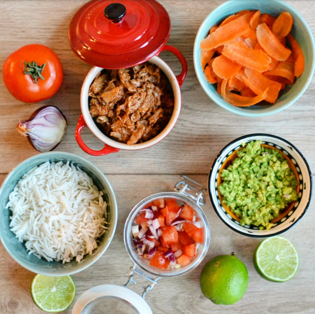 ingredients vegan mexican dinner recipe