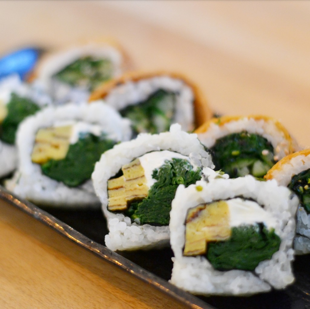 vegetarian sushi rolls amsterdam