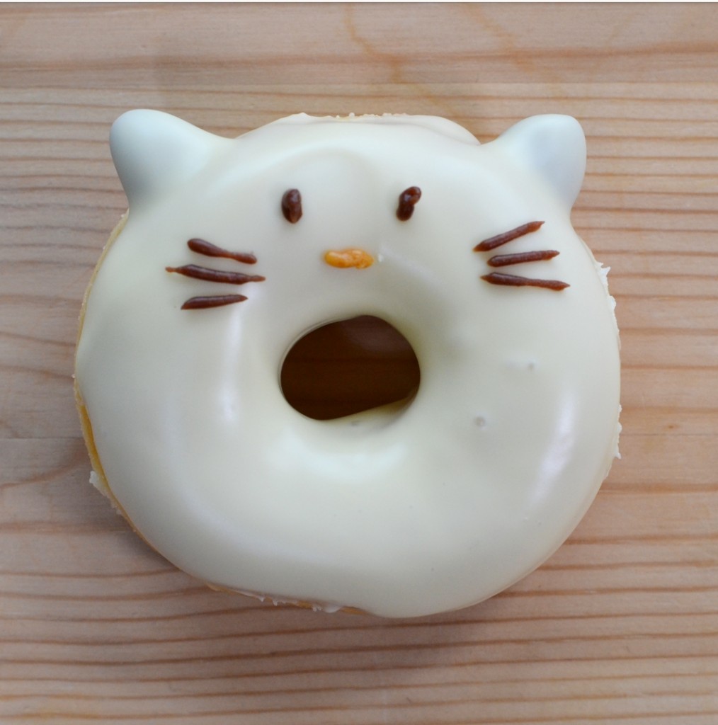 cute donuts how to tutorial cat