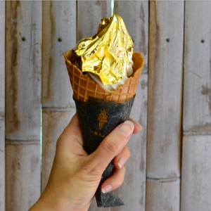 golden ice cream kyoto japan