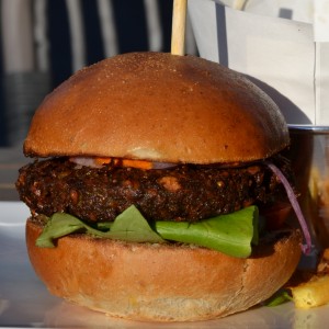 vegetarische burger thrill grill tilburg