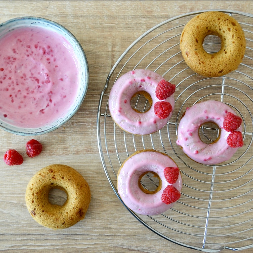 gluten free raspberry doughnuts recipe
