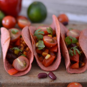 recipe vegan red beet tacos
