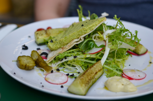 vegetarian salad marits eetkamer amsterdam