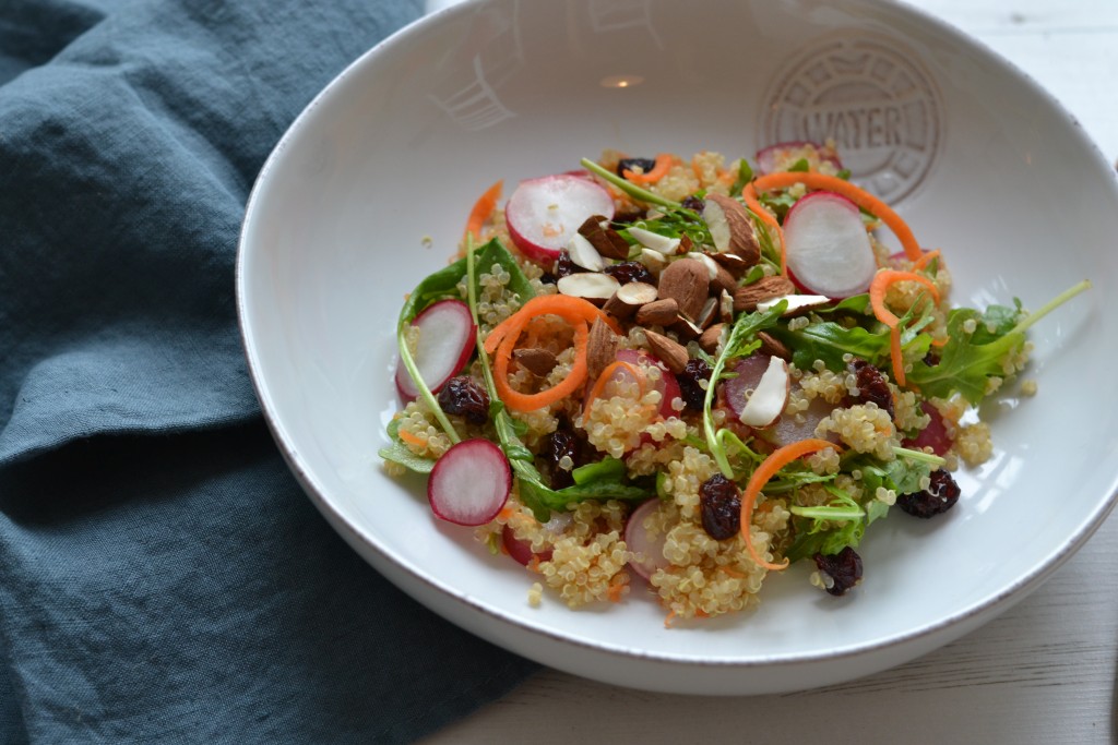 easy vegan quinoa salad dinner recipe