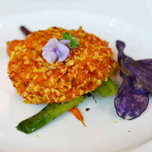 vegetarian fried risotto