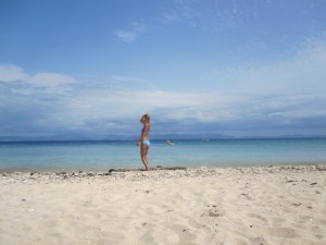beautiful beach fiji