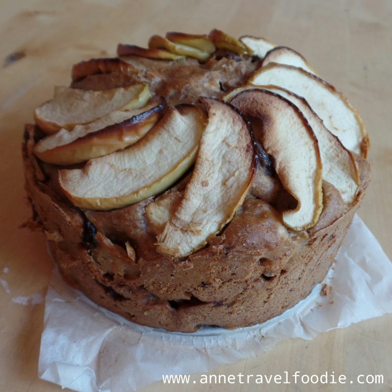 Healthy Apple Cake - Anne Travel Foodie