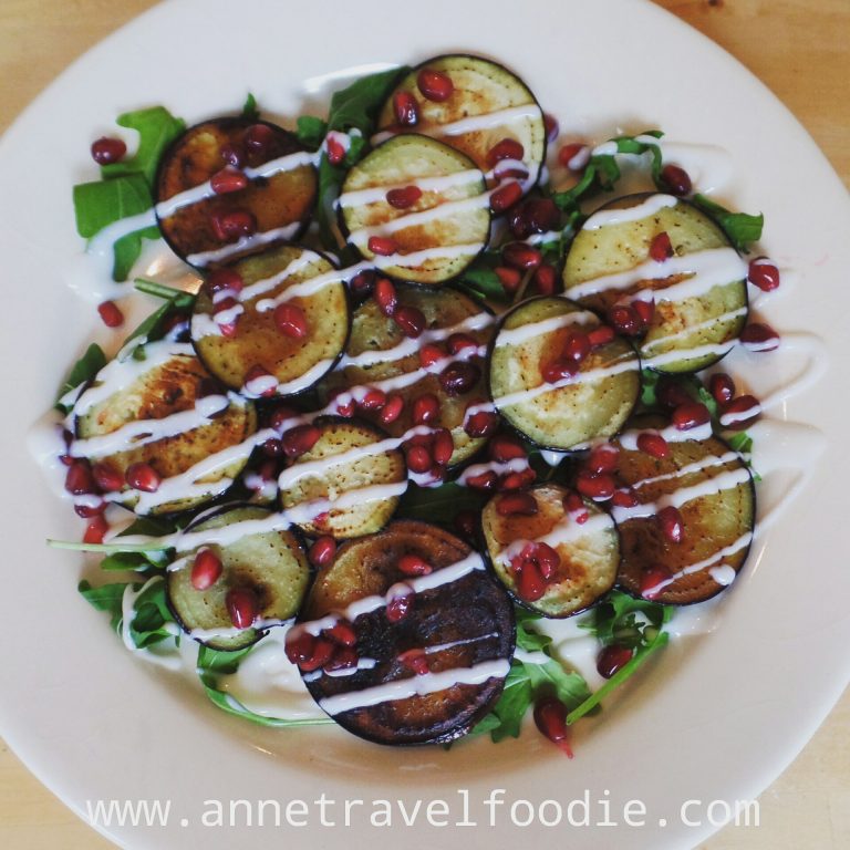 Aubergine Crisps Anne Travel Foodie