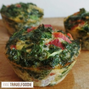 Breakfast omelet muffins - Anne Travel Foodie