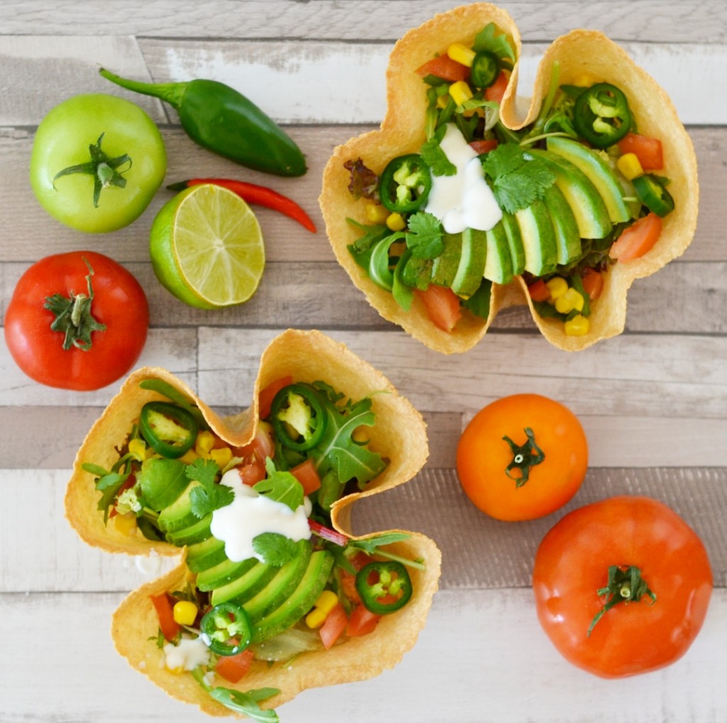 Tortilla Bowl with vegan and gluten free multigrain wraps Anne Travel
