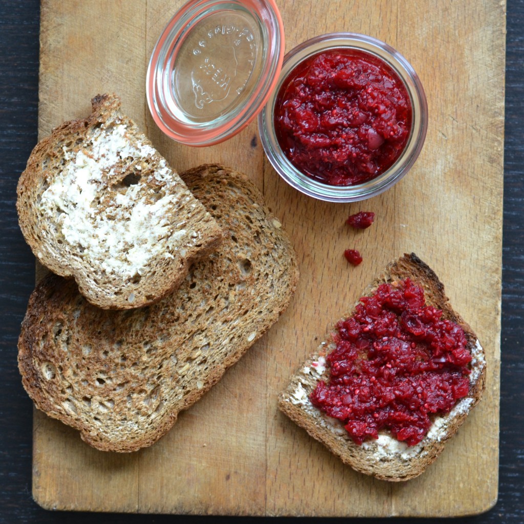 Healthy Cranberry Jam - Anne Travel Foodie