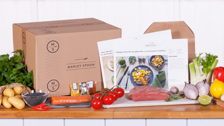 marley spoon box - Anne Travel Foodie