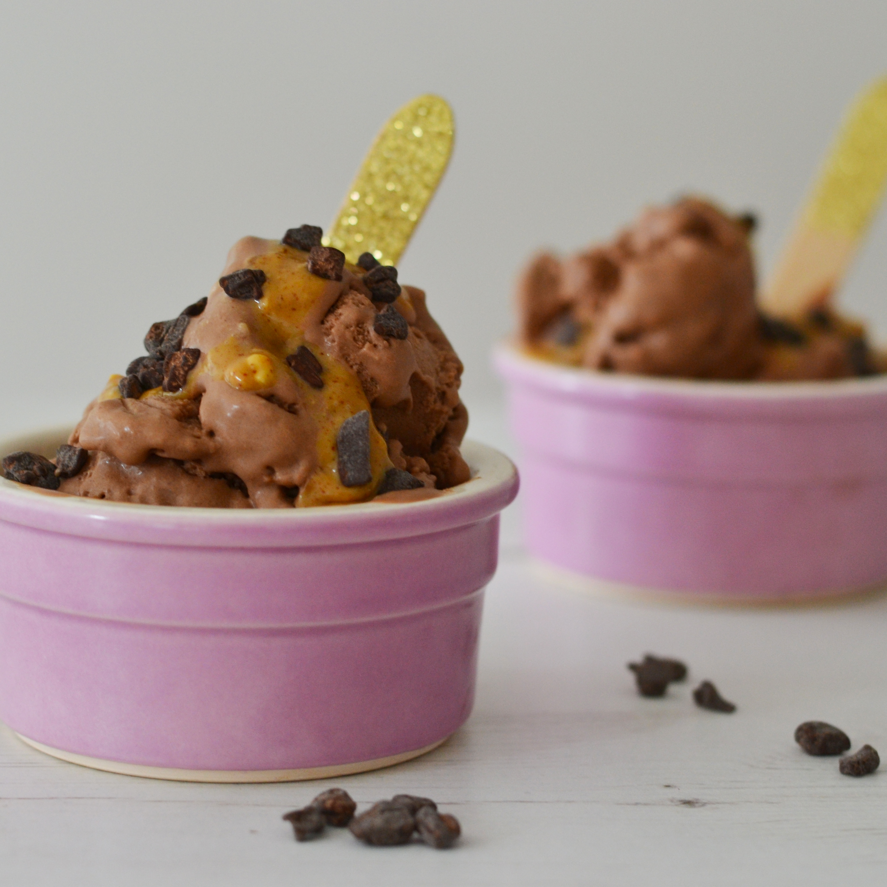 vegan chocolate peanut butter ice cream Anne Travel Foodie