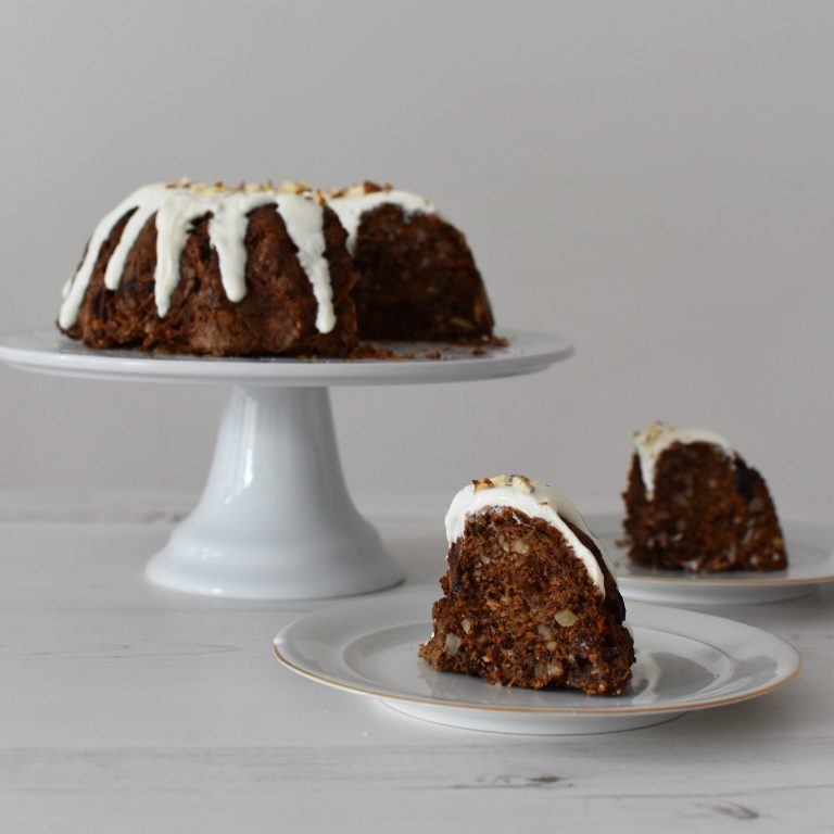Sugar free carrot cake with teff flour Anne Travel Foodie