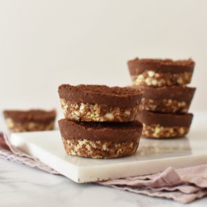 Recipe Vegan Nutella Cheesecakes - Anne Travel Foodie