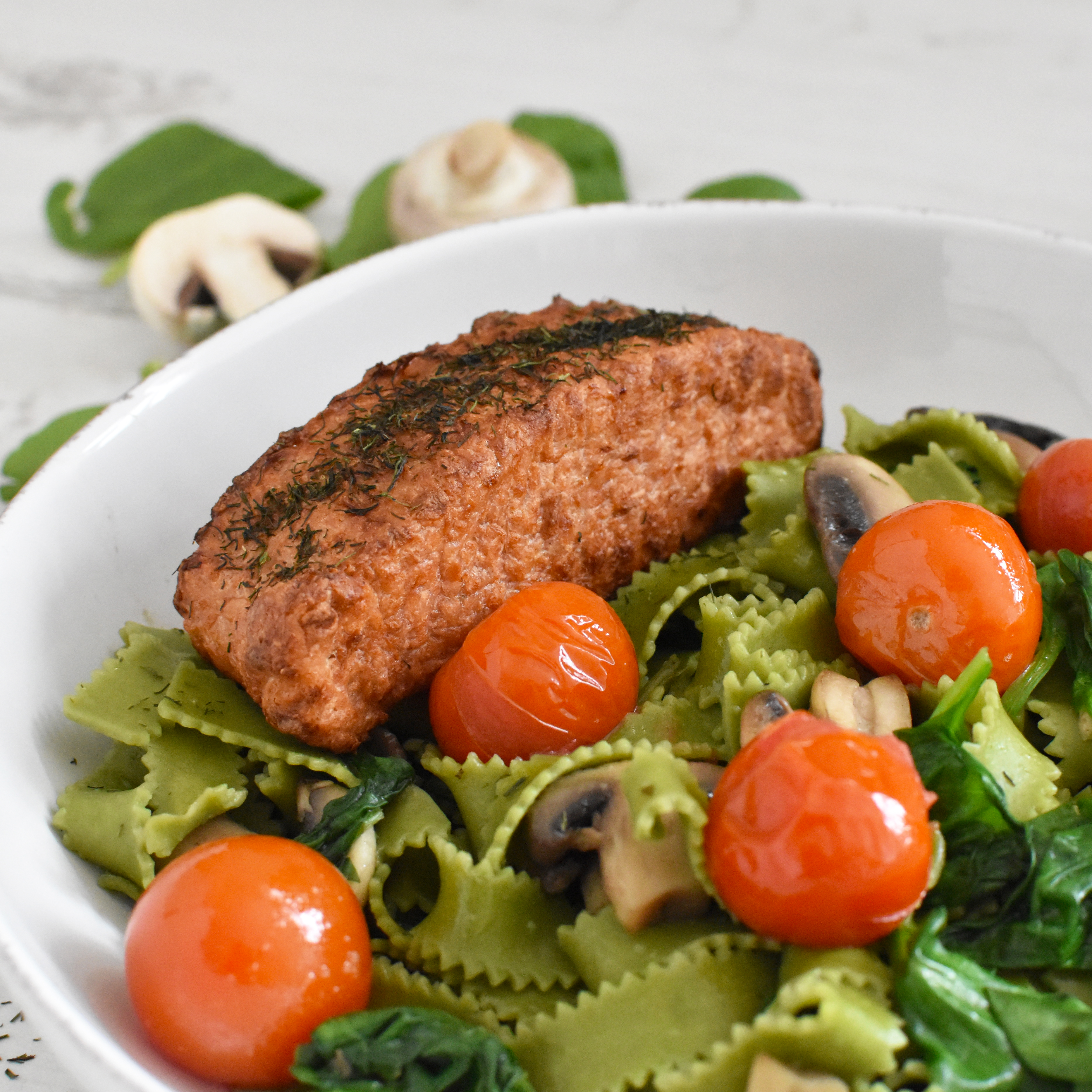 vegan salmon Anne Travel Foodie