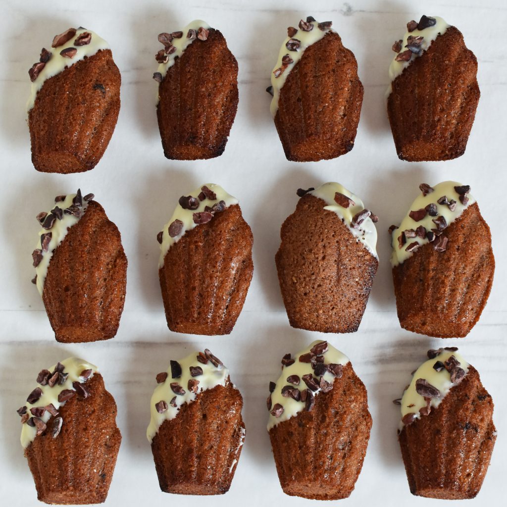 Chocolate Madeleines - A Baking Journey