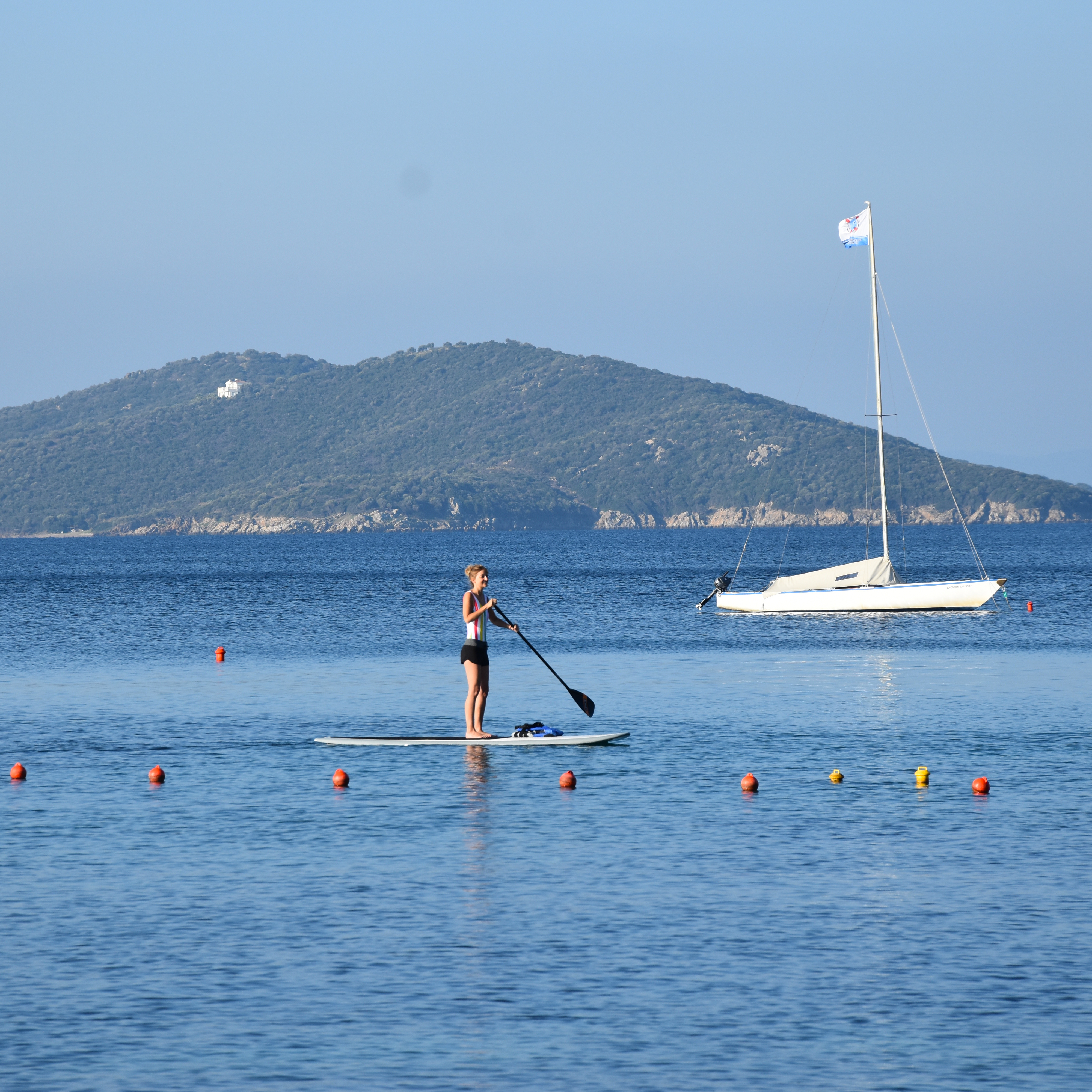 stand up paddle greece halkidiki - Anne Travel Foodie