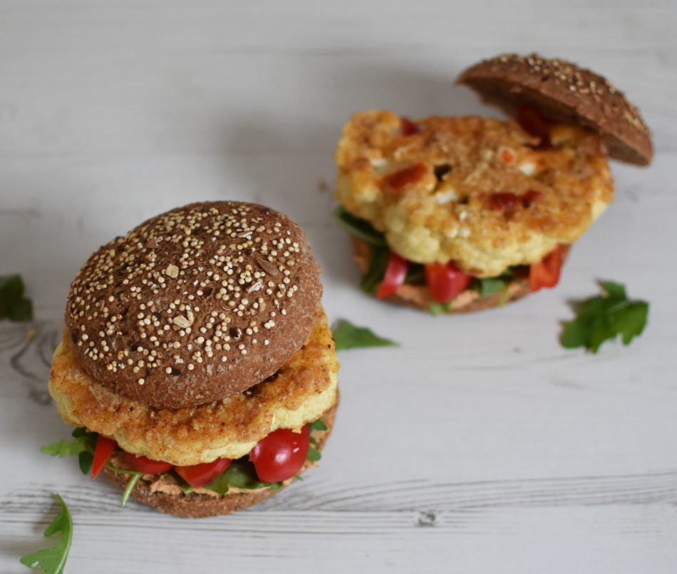 Recipe Cauliflower Burgers Anne Travel Foodie