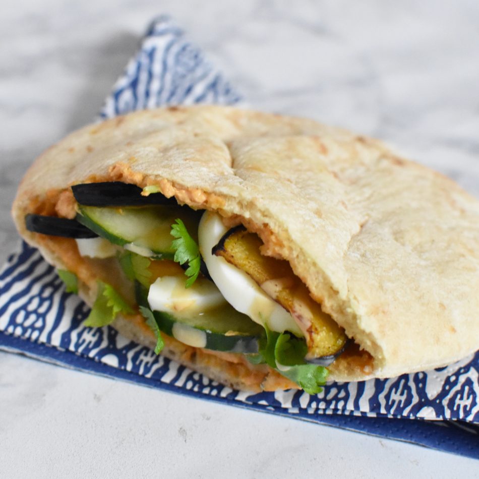 Sabich, Israeli Pita Sandwich Anne Travel Foodie