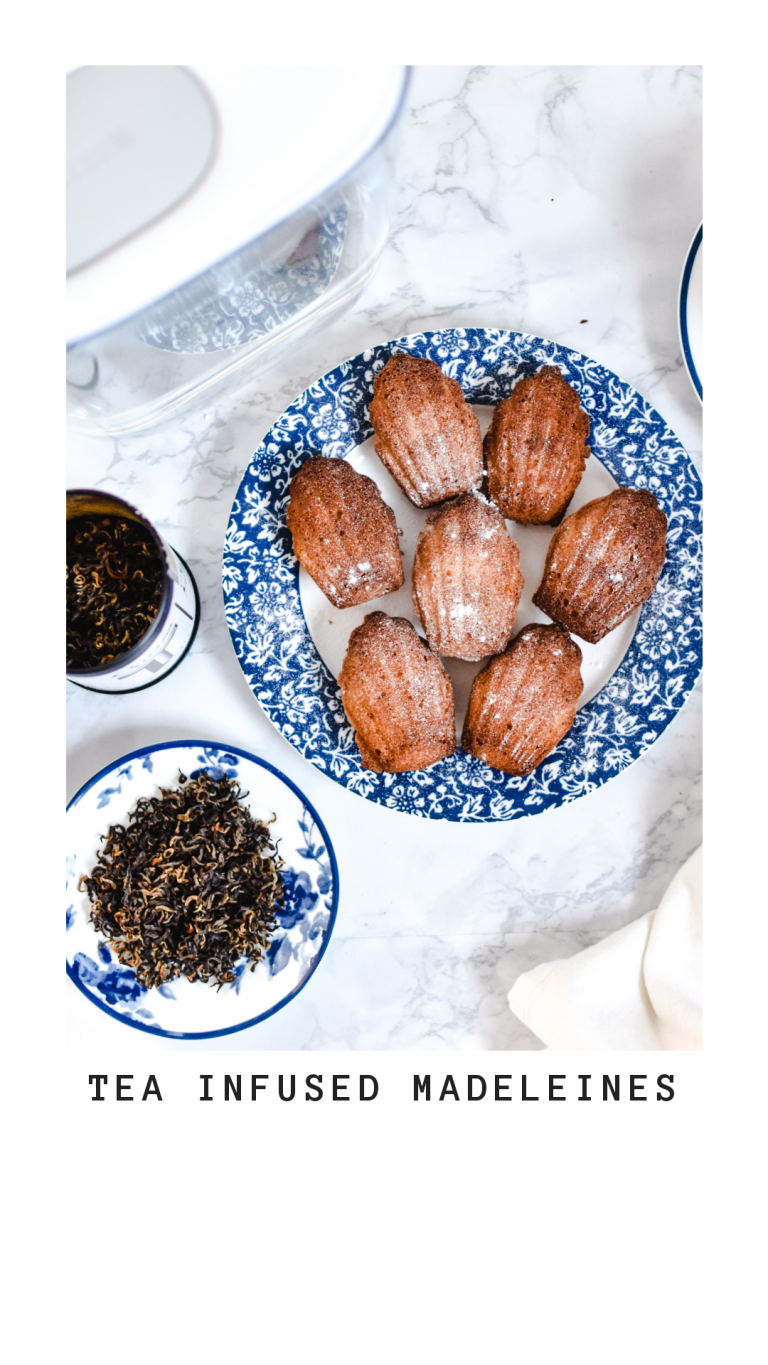 Tea Infused Madeleines Anne Travel Foodie