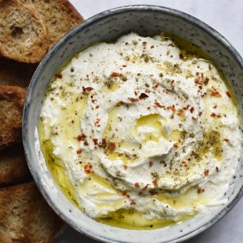 Whipped Feta Spread - Anne Travel Foodie