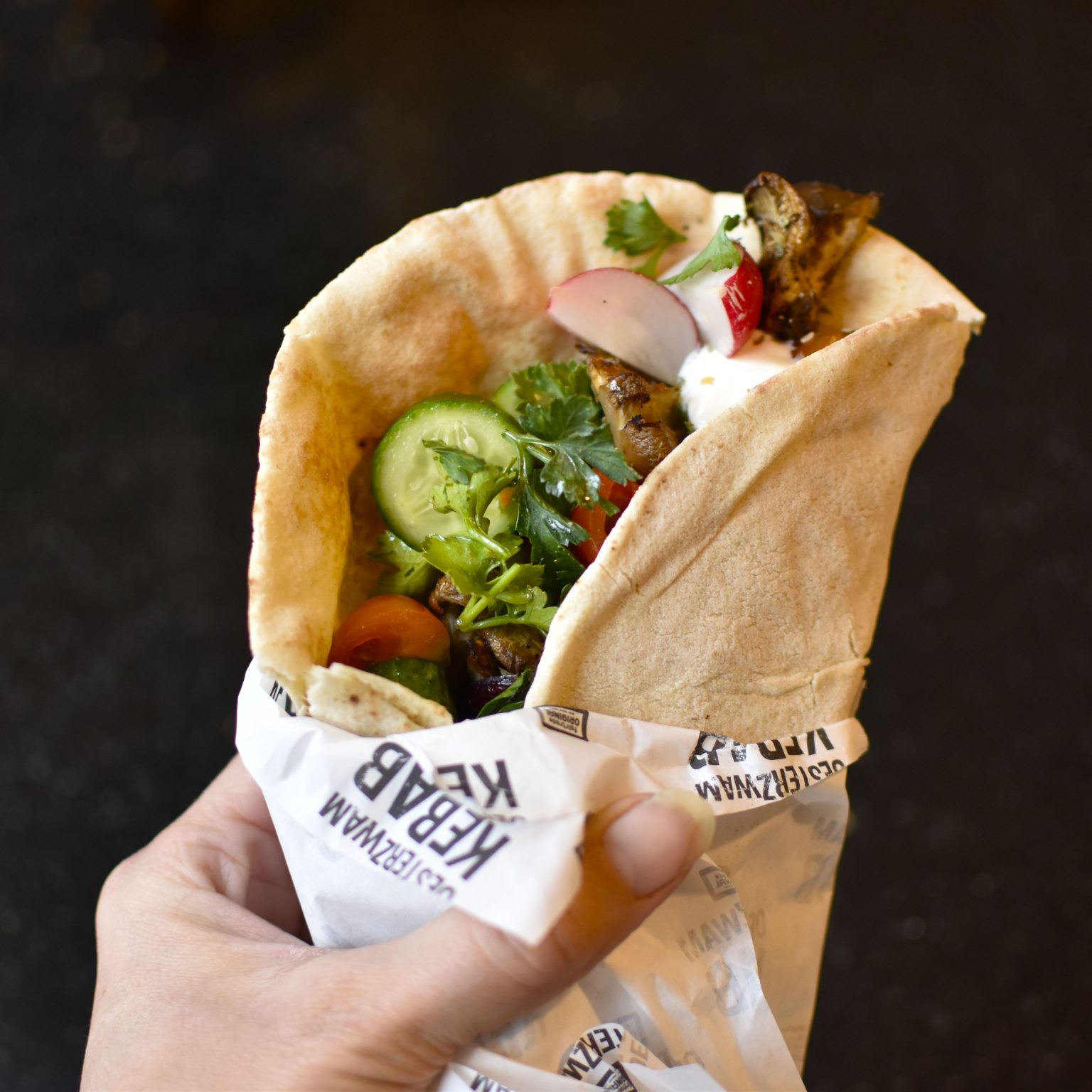 Vegetarian mushroom kebab recipe Anne Travel Foodie