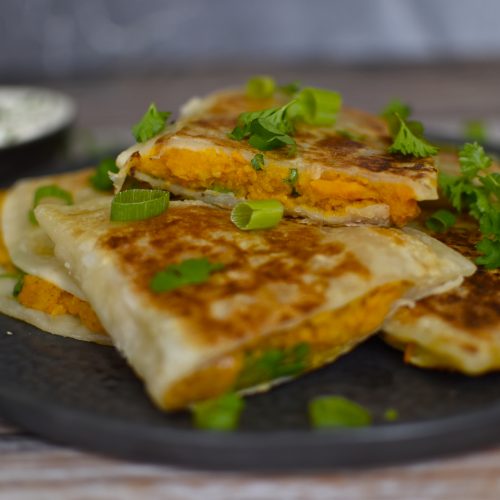 Recipe sweet potato stuffed Paratha Anne Travel Foodie