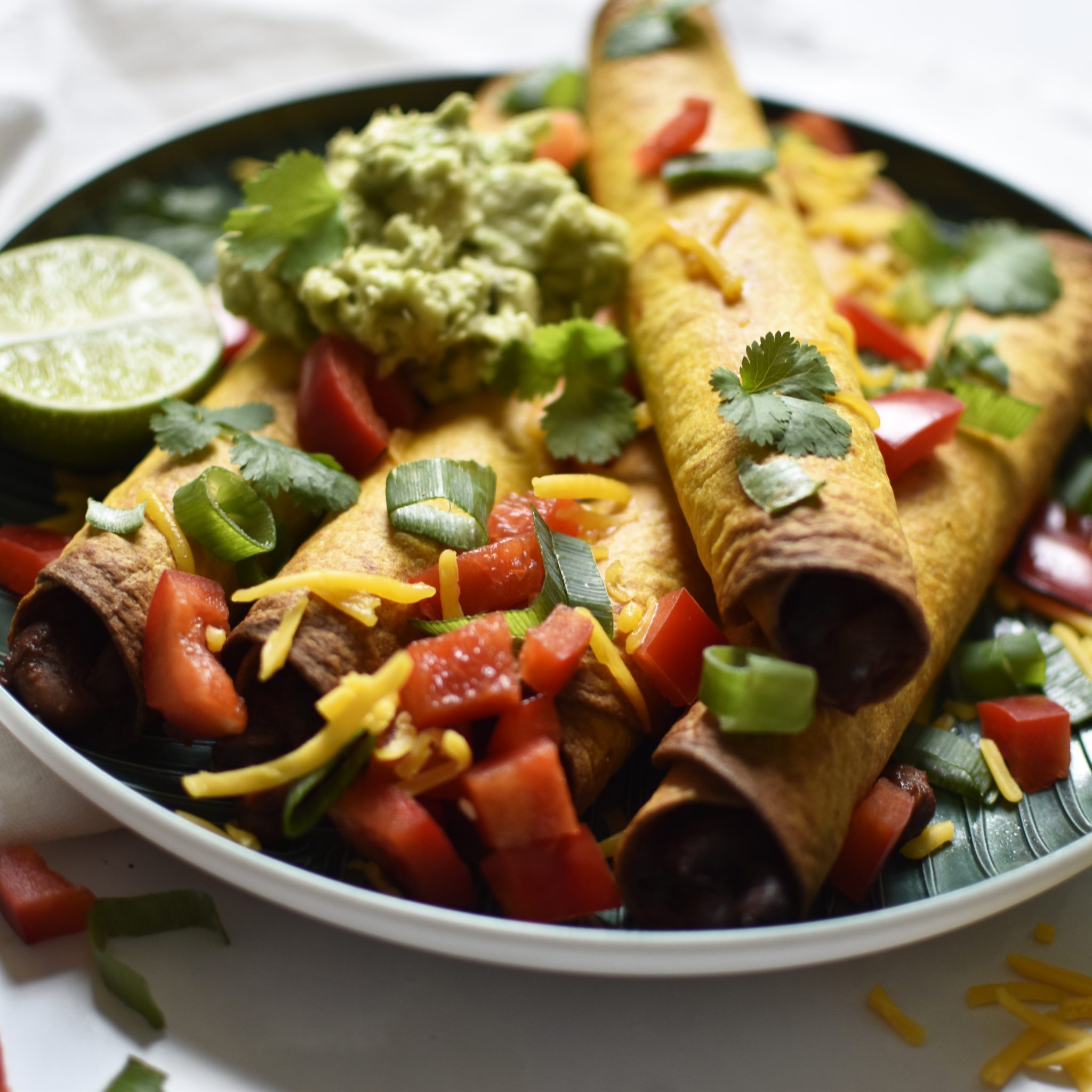 Vegetarian Taquitos Anne Travel Foodie
