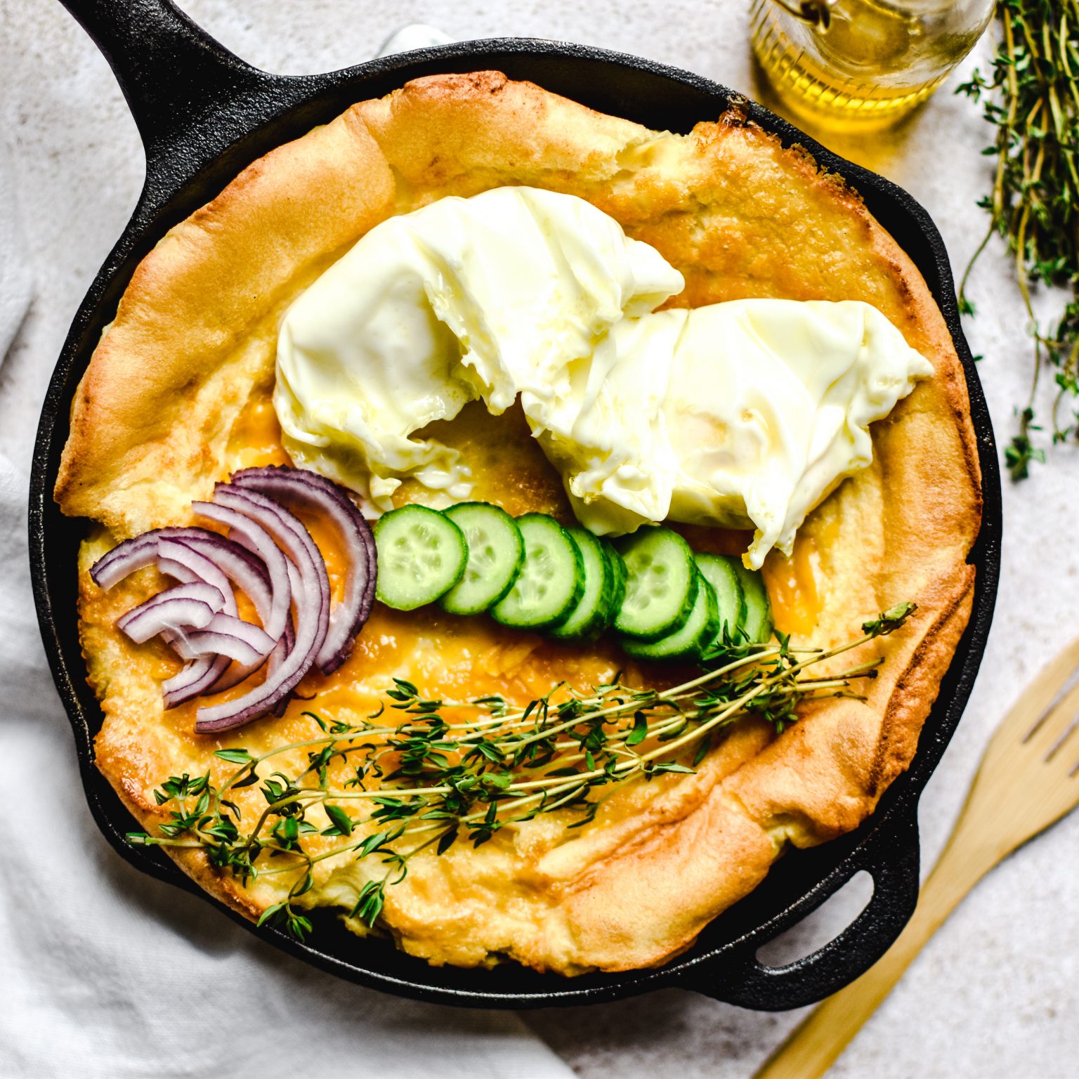 Easter brunch Dutch Baby Pancake Anne Travel Foodie
