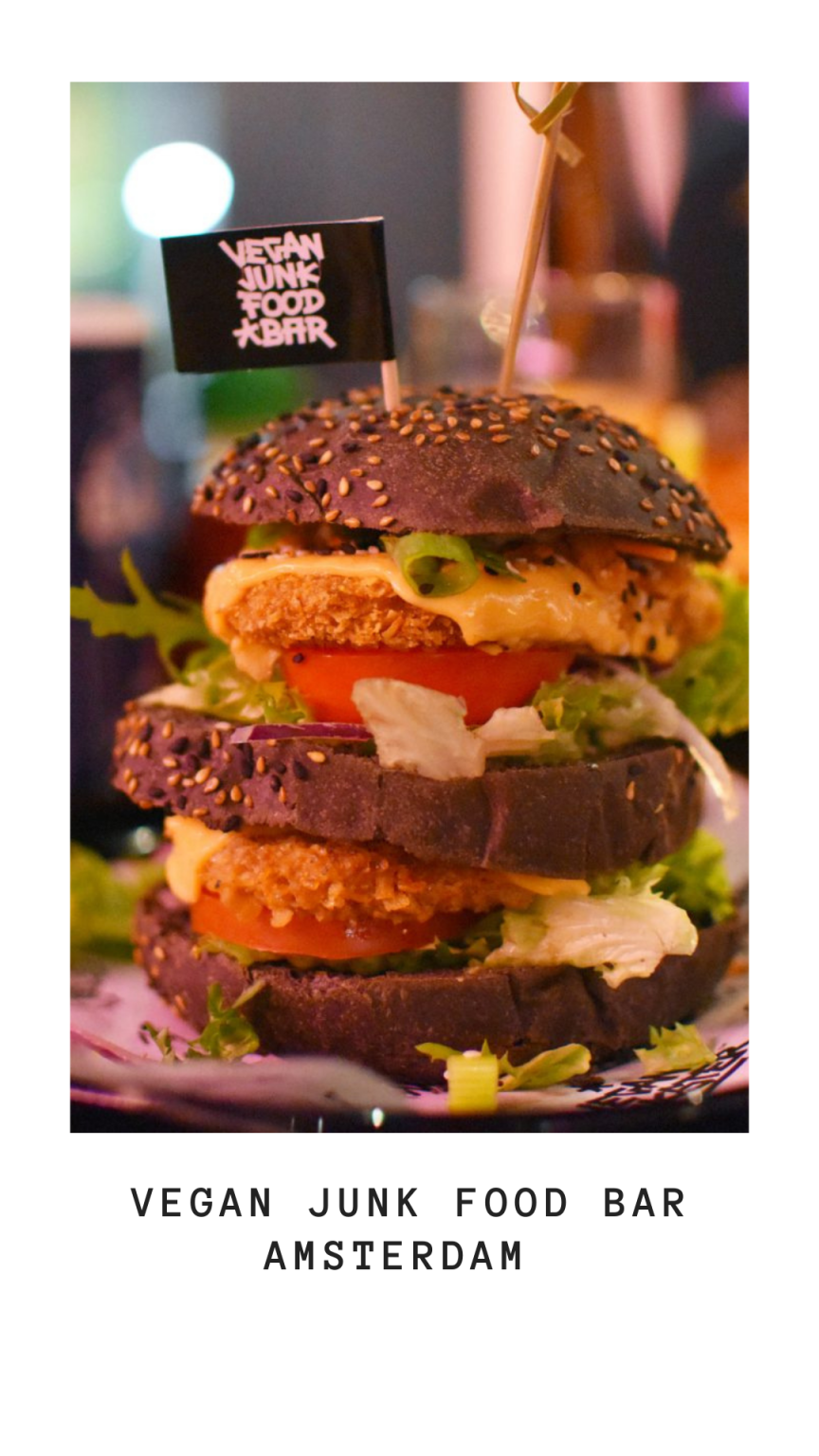 Vegan Junk Food Bar Amsterdam Anne Travel Foodie