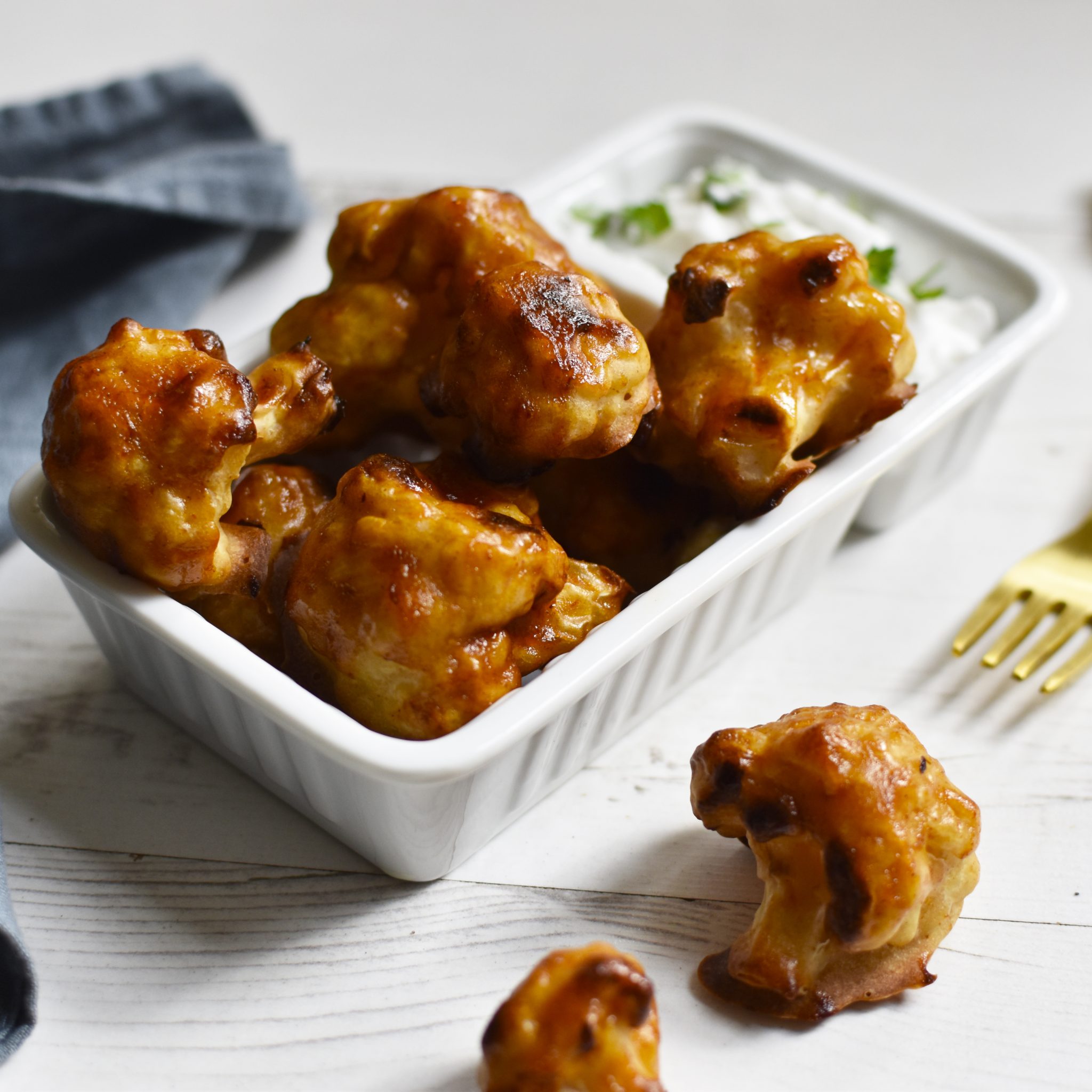 Oven Baked Vegan Cauliflower Hot Wings Anne Travel Foodie