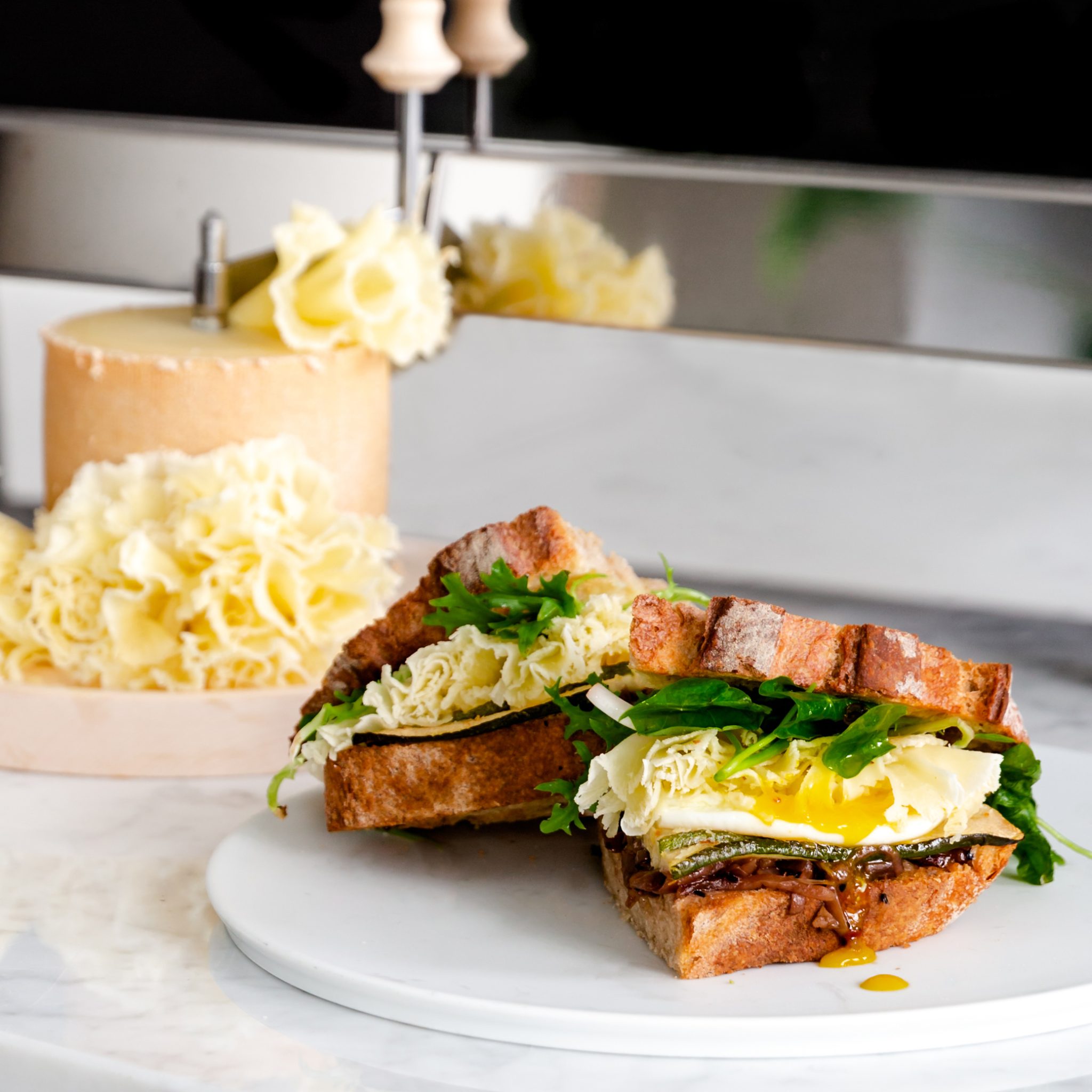 Recept vegetarische Croque Monsieur - Anne Travel Foodie