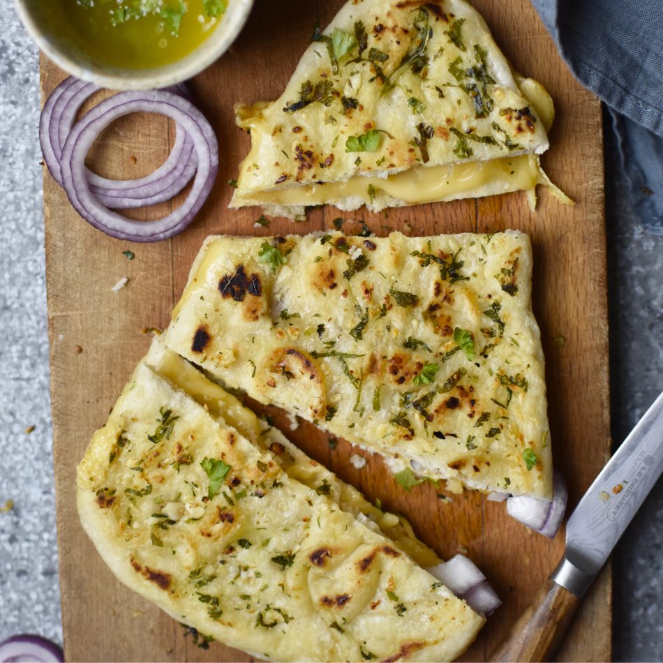 Naan Grilled Cheese Anne Travel Foodie