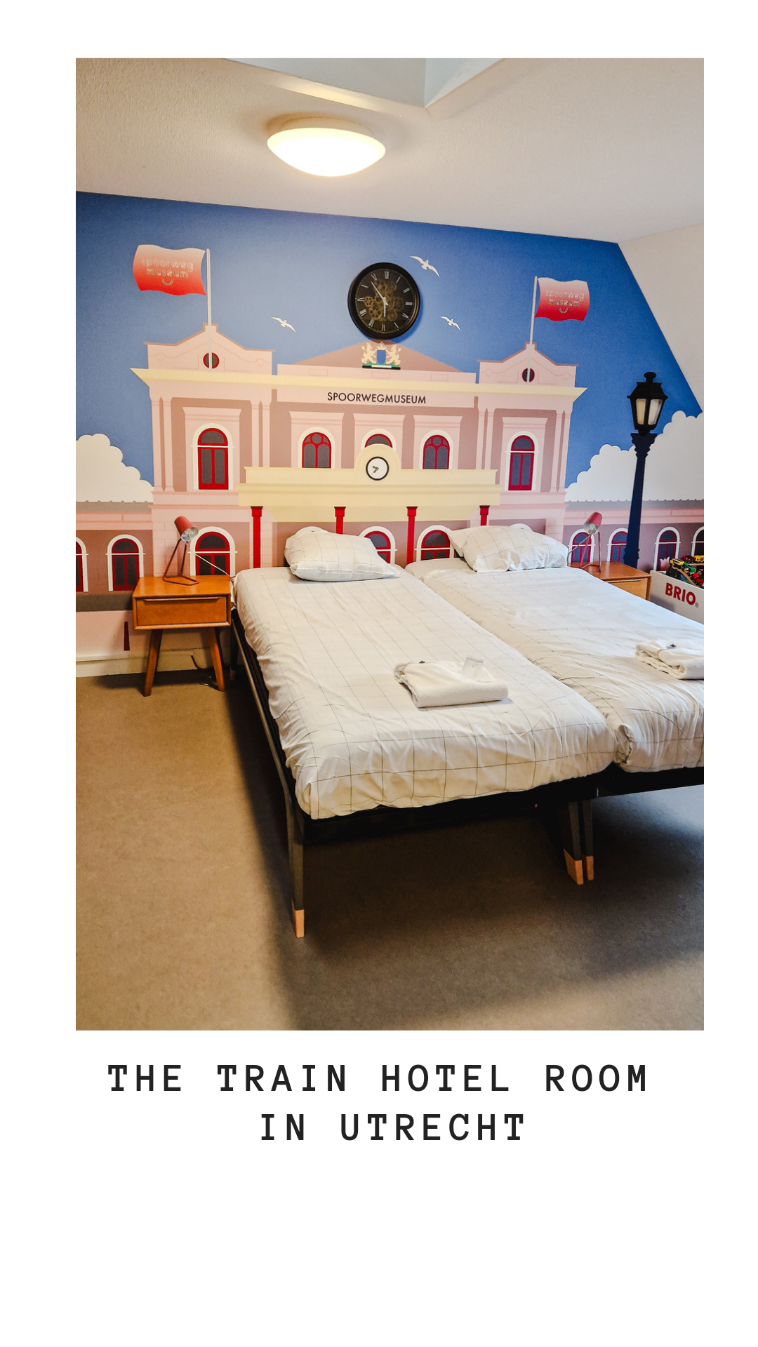 The Train hotel room in Utrecht. A great hotel room for kids! - Anne ...